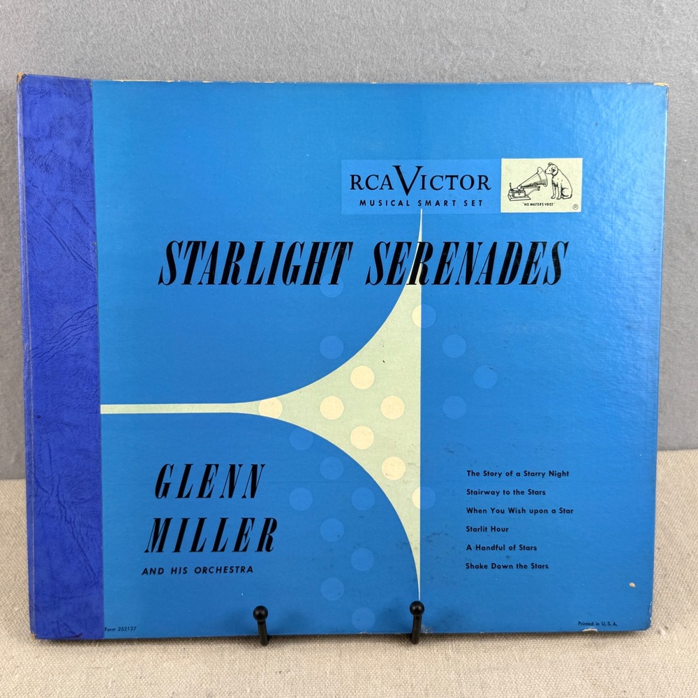 Glenn Miller Starlight Serenades RCA Victor Musical Smart Set Big Band Jazz Box
